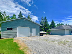 Photo for 1436 Woodland Loop NW, Baudette, MN 56623 - Listing #5633940 30x44 heated insulated shop with two 10' doors