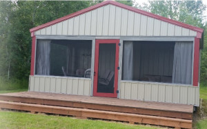 Photo for 24751 140th Avenue, Greenbush, MN 56726 - Listing #5657832 This building is a combination screen porch and storage shed. The screen porch is 12' x 20' and the storage room is 10' x 20'.