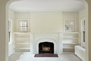 Photo for 1484 Summit Avenue, Saint Paul, MN 55105 - Listing #5651850 Each of the two units features St. Paul charm, like these built ins around the fireplace! 1484 Summit Avenue, St. Paul, MN.