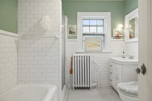 Photo for 1484 Summit Avenue, Saint Paul, MN 55105 - Listing #5651850 This full bathroom features a separate shower and tub. 1484 Summit Avenue, St. Paul, MN.