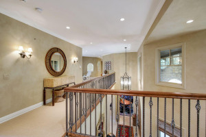 Photo for 3960 Walden Shores Road, Wayzata, MN 55391 - Listing #5641066 view of the open level hall open to the two story living room