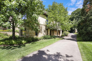 Photo for 3960 Walden Shores Road, Wayzata, MN 55391 - Listing #5641066 private boat access from your drive way looking up from lake side at 4th stall garage or for boat storage.