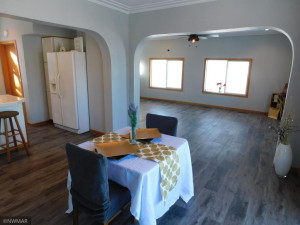 Photo for 21230 Irvine Avenue NW, Bemidji, MN 56601 - Listing #5501454 New laminate flooring throughout the main floor