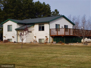 Photo for 6101 Midvalley Lane NW, Bemidji, MN 56601 - Listing #5679946 Wrap around deck with fresh coat of stain.