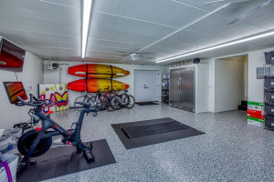 Photo for 4595 Merrywood Lane, Minnetrista, MN 55331 - Listing #5675325 Under the garage is an exercise area, as well as storage space for all your lake toys!