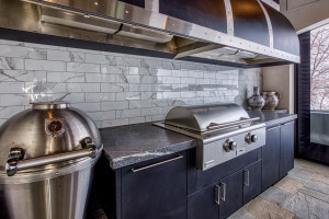 Photo for 4595 Merrywood Lane, Minnetrista, MN 55331 - Listing #5675325 A closeup of the kitchen/cabana area. The space is heated so it can be enjoyed year round!