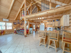 Photo for 6740 Scarlett Oak Drive, Gilbert, MN 55741 - Listing #5701360 Main Floor Kitchen, Great Room, with view of Lofted Bedroom