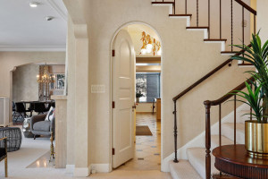 Photo for 4637 E Lake Harriet Parkway, Minneapolis, MN 55419 - Listing #5700168 Beautiful, mediterranean details make up this second stair way access to upper level and door access to lower level.