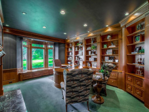 Photo for 18230 Bearpath Trail, Eden Prairie, MN 55347 - Listing #5702048 Large main floor office with fine details