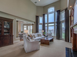 Photo for 18230 Bearpath Trail, Eden Prairie, MN 55347 - Listing #5702048 Main level living space with great views of the golf course