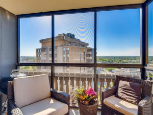 Photo for 400 Groveland Avenue, 1811, Minneapolis, MN 55403 - Listing #5645402 Relax on the great screened in porch. What could be better?