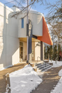 Photo for 4637 E Lake Harriet Parkway, Minneapolis, MN 55419 - Listing #5700168 View of the artistic, modern addition and grant entrance