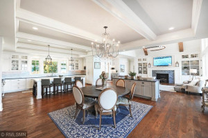 Photo for 2515 Cedar Point Drive, Wayzata, MN 55391 - Listing #5713260 Open Concept Dining With Tray Ceiling Details
