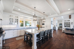 Photo for 2515 Cedar Point Drive, Wayzata, MN 55391 - Listing #5713260 Entertainers Dream with 10ft Quartzite Solid Slab Island
