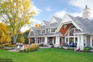 Photo for 2515 Cedar Point Drive, Wayzata, MN 55391 - Listing #5713260 Beautifully Landscaped Back Patios Featuring Boulders