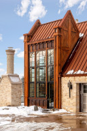 Photo for 835 Hunt Farm Road, Long Lake, MN 55356 - Listing #5693151 Corten steel was chosen for its unique properties. It allows for the development of a desirable patina. The rich, warm rust color brings an added aesthetic bonus.