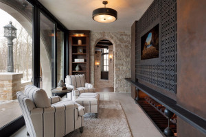 Photo for 835 Hunt Farm Road, Long Lake, MN 55356 - Listing #5693151 The intricate detail found in the steel follows throughout the entire house.