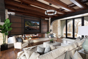 Photo for 835 Hunt Farm Road, Long Lake, MN 55356 - Listing #5693151 Fun fact: the fireplace alone took over 2,000 man hours to design and fabricate.