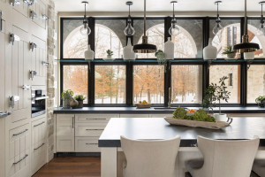Photo for 835 Hunt Farm Road, Long Lake, MN 55356 - Listing #5693151 At the heart of the residence is the chef’s kitchen featuring soapstone countertops, professional grade appliances, walk-in cooler and butler’s pantry.