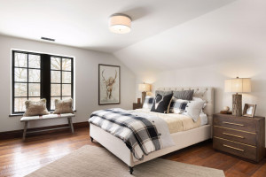 Photo for 835 Hunt Farm Road, Long Lake, MN 55356 - Listing #5693151 This spacious bedroom features hardwood floors, walk-in closet, three-quarter bath and private views.