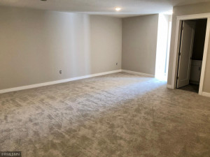 Photo for 11683 Lakewood Circle NE, Albertville, MN 55301 - Listing #5709813 Finished Lower level walkout with bathroom and bedroom