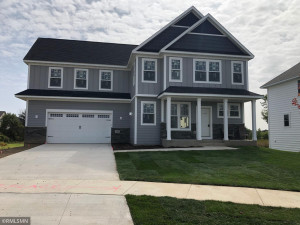 Photo for 11683 Lakewood Circle NE, Albertville, MN 55301 - Listing #5709813 Concrete driveway, irrigation and sod completed