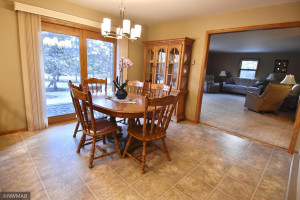 Photo for 15284 US Highway 59 NE, Thief River Falls, MN 56701 - Listing #5719756 dining room - large opening to living room