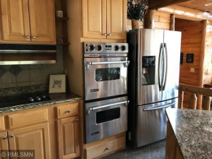 Photo for 20594 Cooper Lane NW, Shevlin, MN 56676 - Listing #5739333 Kitchen Area with Stainless Steal Appliances