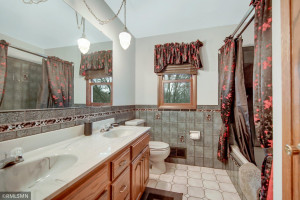 Photo for 17919 University Avenue NE, Andover, MN 55304 - Listing #5741447 Take a Bubble Bath in the Jacuzzi Tub; Double Sinks Too!