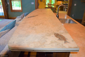 Photo for 8201 Strongbow Drive NE, Bemidji, MN 56601 - Listing #5765072 Livingroom Wet Bar Rare Fossil Counter Top