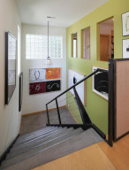 Photo for 1609 Northrop Lane, Minneapolis, MN 55403 - Listing #5765274 Stairs to Second Level with Glass Block Window