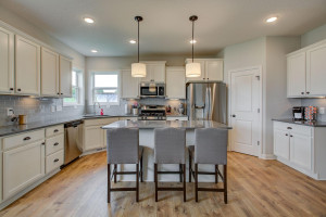 Photo for 7192 Martin Farms Avenue NE, Elk River, MN 55330 - Listing #6029342 Quartz countertops, top of the line appliances and tile backsplash