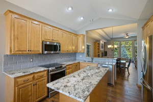 Photo for 17910 39th Place N, Plymouth, MN 55446 - Listing #6091309 Large center island. Views to the formal dining and great room.