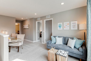 Photo for 13116 Zachary Lane N, Dayton, MN 55327 - Listing #6093893 A second view of the loft - a space loaded with potential!! (Photo of same plan, colors are similar)
