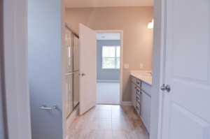 Photo for 13205 Deerwood Lane N, Dayton, MN 55327 - Listing #6097796 The view looking back from the closet to the bedroom. The soft yet modern color pattern continues throughout this space as well! (Photo of same plan, colors are similar)