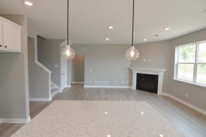 Photo for 13205 Deerwood Lane N, Dayton, MN 55327 - Listing #6097796 The view looking out form the kitchen. Simply spectacular!! (Photo of same plan, colors are similar)
