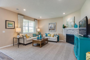 Photo for 13633 Applewood Trail, Rosemount, MN 55068 - Listing #6098803 The open feel extends into to the main level family area - which is every bit as inviting and it is beautiful! *Photo of previous model, selections will vary.