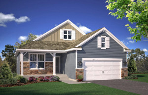 Photo for 13205 Deerwood Lane N, Dayton, MN 55327 - Listing #6097796 A simply stunning representation of new home architecture - all tucked into a one-level level shines both in and out. Exterior colors of the actual home will vary!