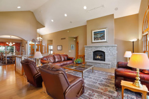 Photo for 6900 Minnewashta Parkway, Excelsior, MN 55331 - Listing #6098438 Enjoy curling up in front of a roaring fire in the wood burning fireplace.