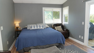 Photo for 6018 Covington Terrace, Minnetonka, MN 55345 - Listing #6096579 Looking Back towards the Bed and the Additional Windows in the Upper Bedroom.