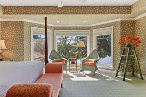 Photo for 3960 Walden Shores Road, Wayzata, MN 55391 - Listing #6097898 A gracious bedroom on the upper level with lake views