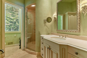 Photo for 3960 Walden Shores Road, Wayzata, MN 55391 - Listing #6097898 Beautiful design details in the owner's suite with marble, glass, heated floors, speakers