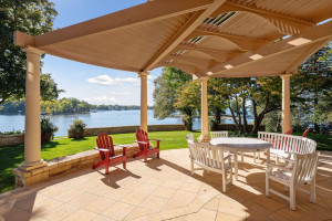 Photo for 3960 Walden Shores Road, Wayzata, MN 55391 - Listing #6097898 The graceful patio is the ideal spot to watch the lake activity