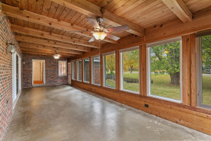 Photo for 765 Sibley Drive, Northfield, MN 55057 - Listing #6110010 Notice the full brick wall on the interior wall of this porch. It mimics the current exterior of this home. There is a six’ patio door to this area from the dining room, and a nine’ patio door from the living room.