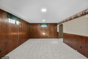 Photo for 2950 114th Avenue NW, Coon Rapids, MN 55433 - Listing #6110822 Lower level family room/ recreation room.