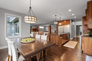 Photo for 11610 Aster Lane, Woodbury, MN 55129 - Listing #6114865 The spacious dinette is perfect for those coveted family dinners.