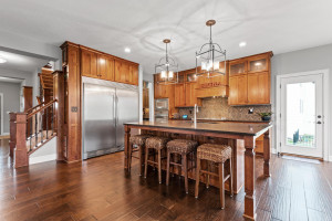 Photo for 11610 Aster Lane, Woodbury, MN 55129 - Listing #6114865 This substantial kitchen is a stylish workspace for the home chef.