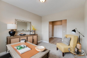 Photo for 18215 Hideaway Trail, Lakeville, MN 55044 - Listing #6118056 Flex room shown as a study. This room can be converted to a bedroom as an option.