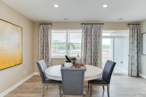 Photo for 18215 Hideaway Trail, Lakeville, MN 55044 - Listing #6118056 Informal dining looking over the back patio.