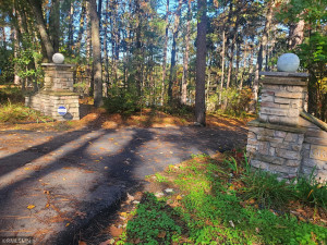 Photo for 3808 W Grove Street, Pequot Lakes, MN 56472 - Listing #6112231 Impressive monuments lading to your cottage Estate.
